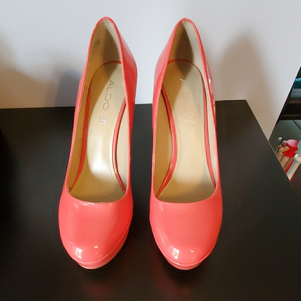 Aldo Coral Pumps!